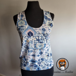 Musculosa estampada