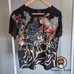 Remera estampada