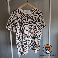 Remera animal print