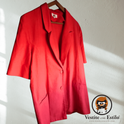 Blazer rojo vintage