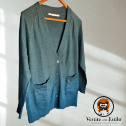 Cardigan verde